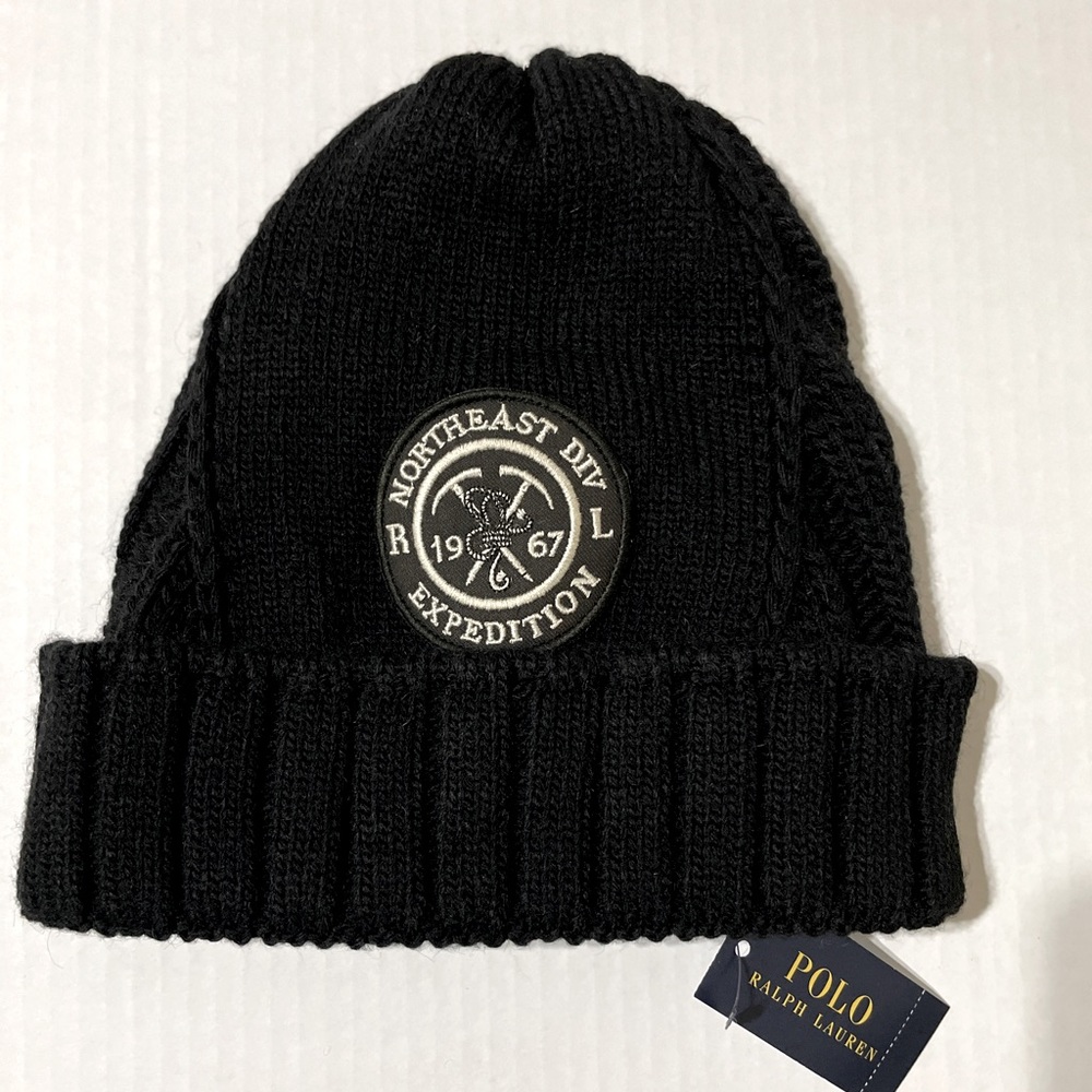 Polo by Ralph Lauren 1967 expedition Beanie black